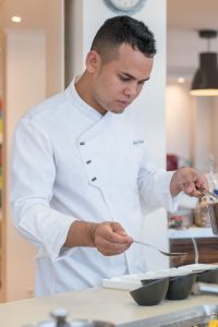 Le chef Michel Hélène