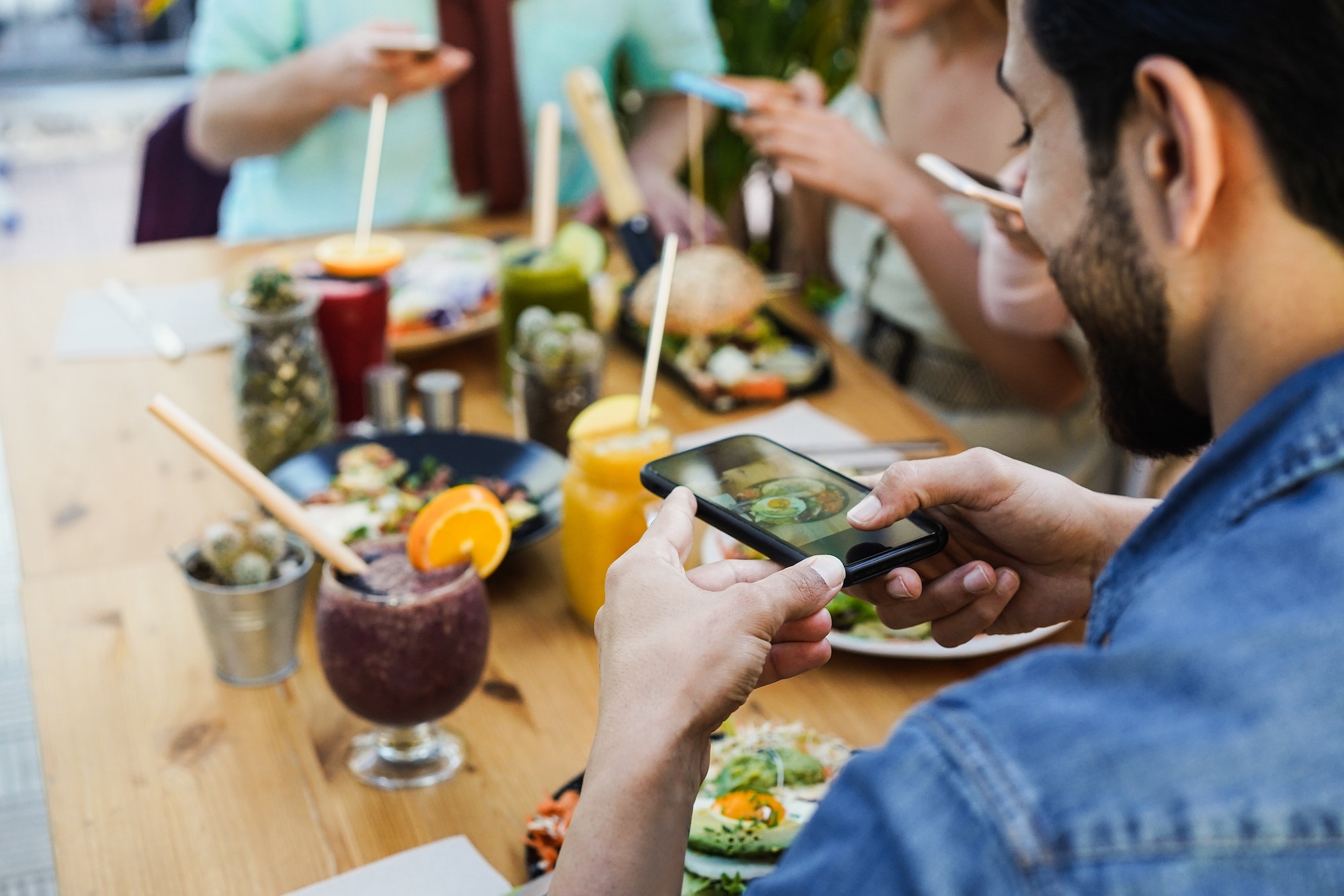 Influenceurs cuisine gastronomique