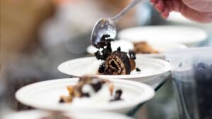 Présentation d'un plat