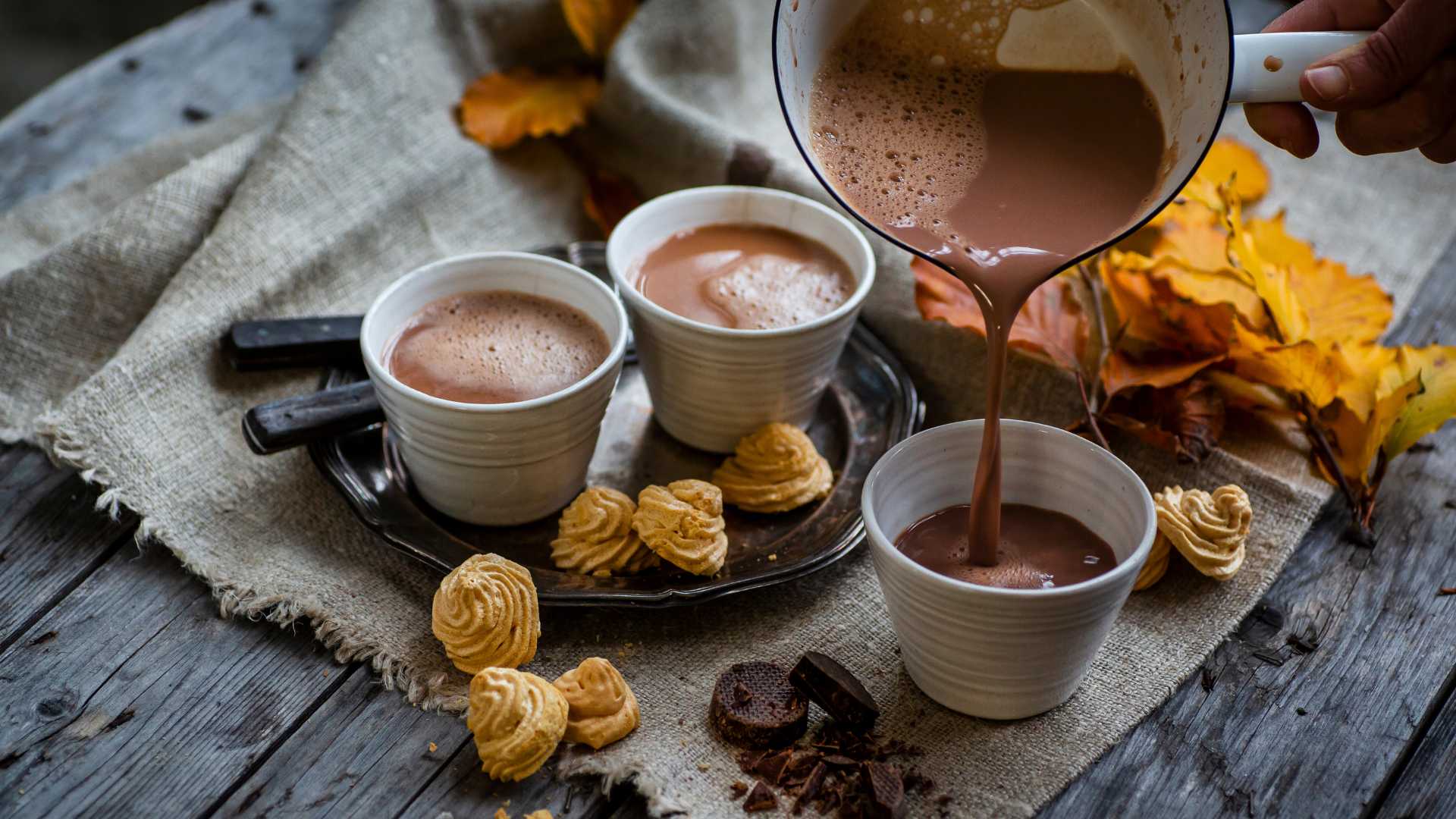 Tasse de chocolat chaud