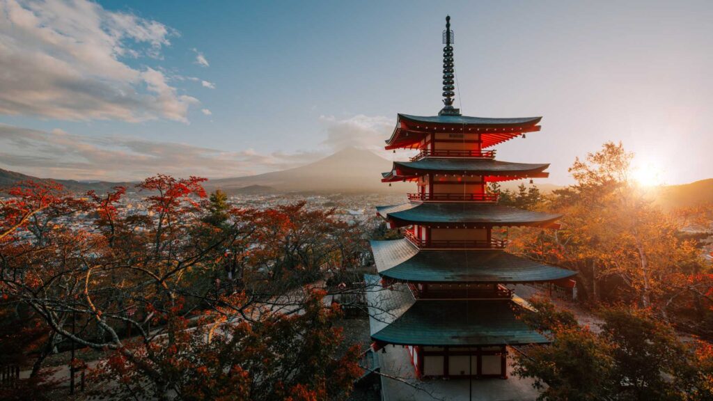 Paysage japonais 