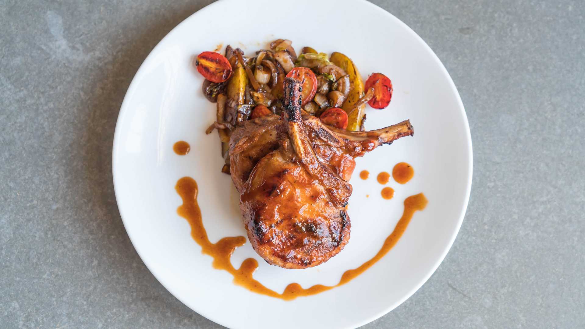 Plat gastronomique revisité
