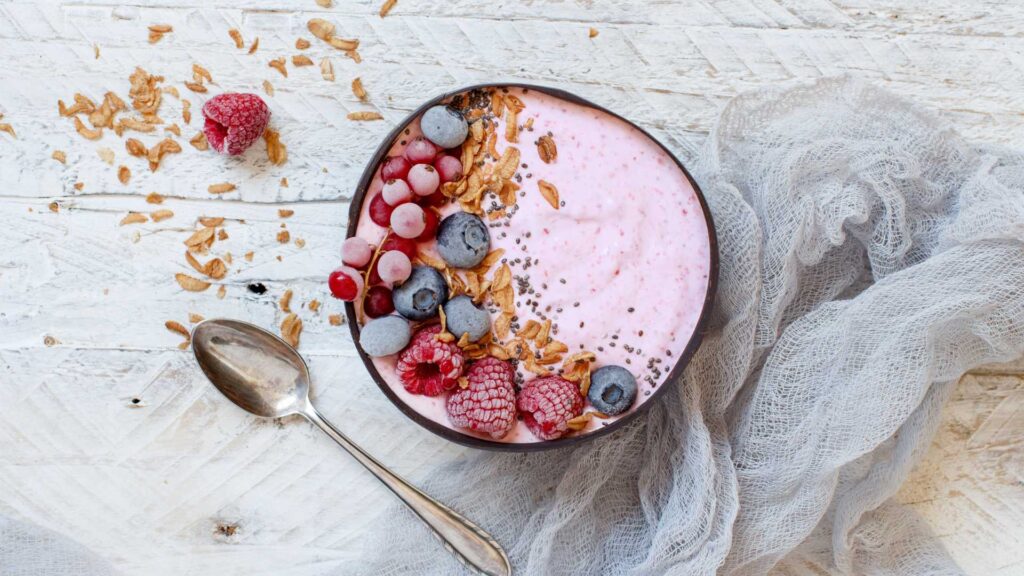 Smoothie bowl aux fruits
