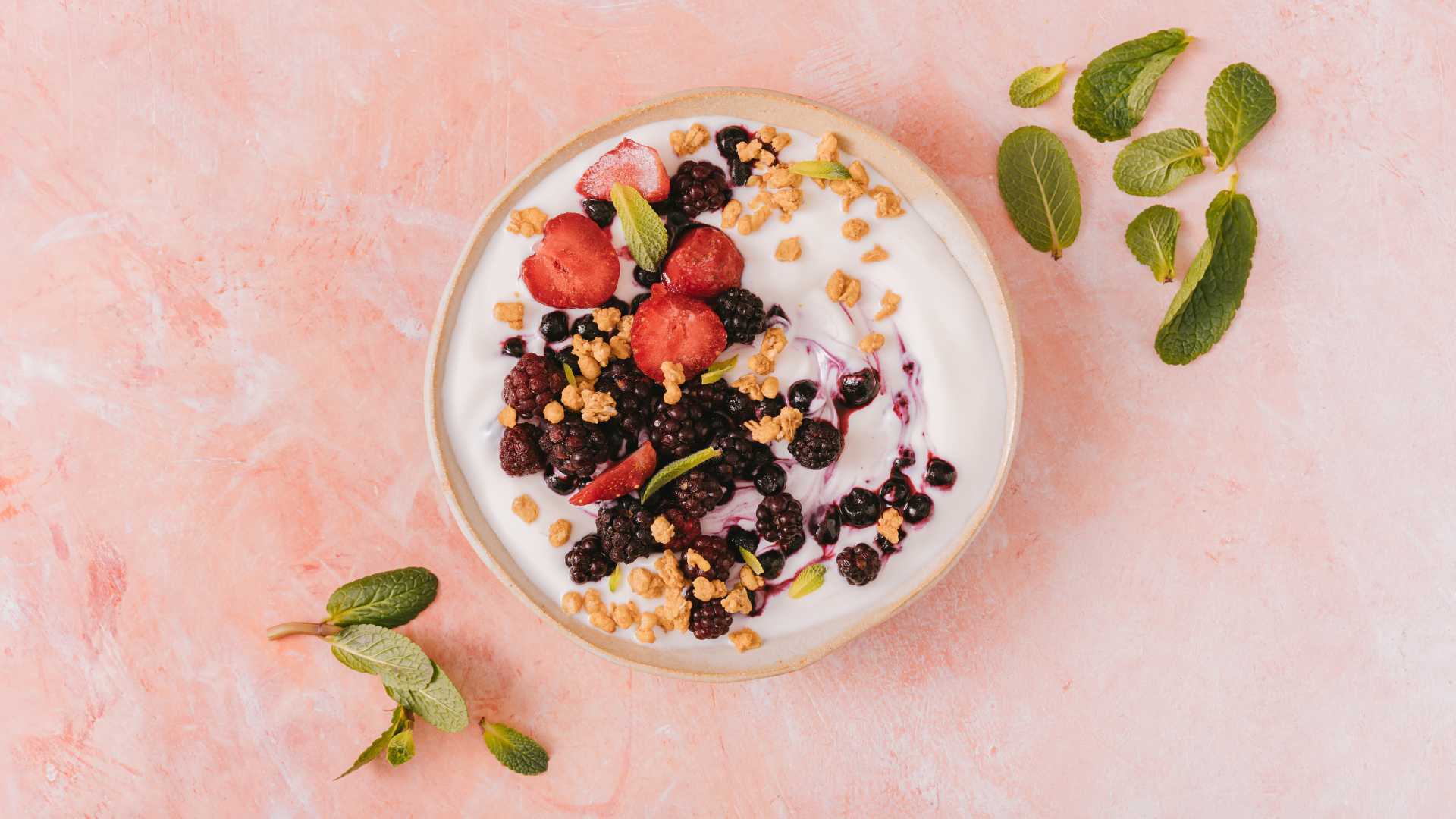 Smoothie bowl aux fruits