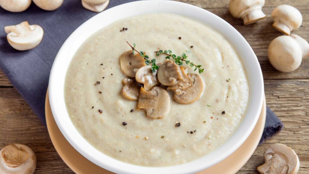 Velouté de champignons