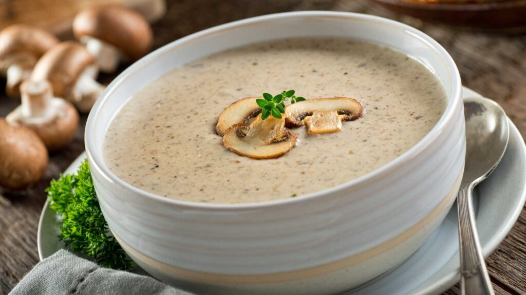 Velouté de champignons