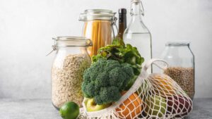 Course sans déchets en cuisine