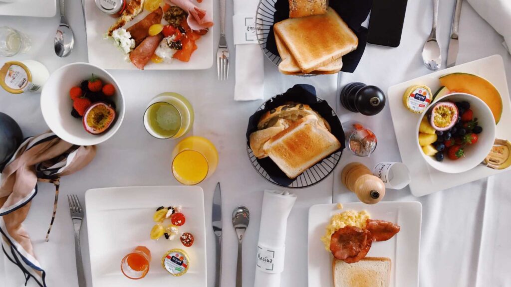 table de brunch