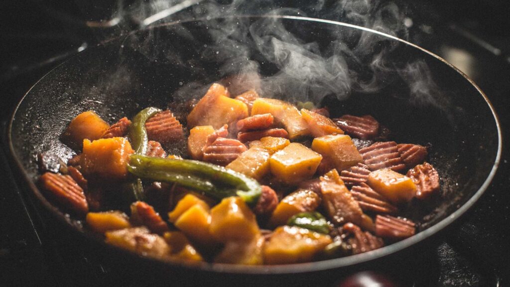 Cuisine à la poêle