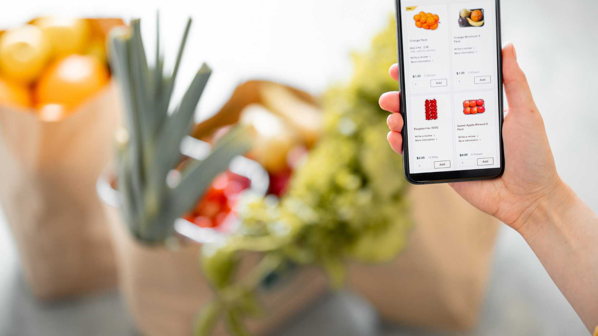 Épicerie en ligne
