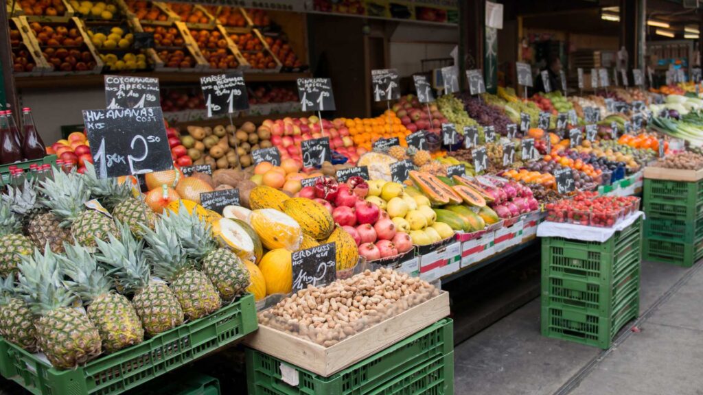 Marché bio