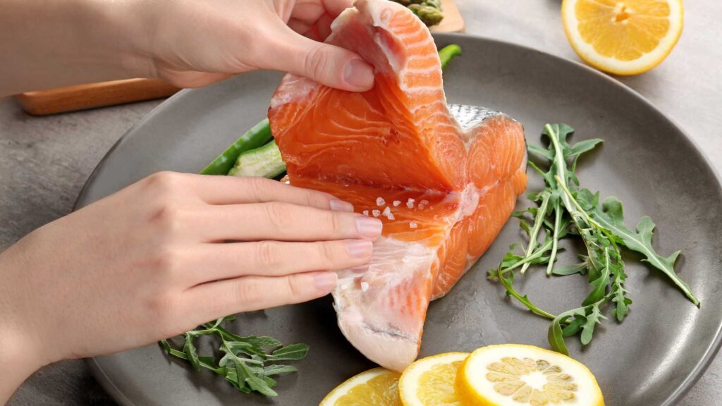 Saumon mariné aux agrumes
