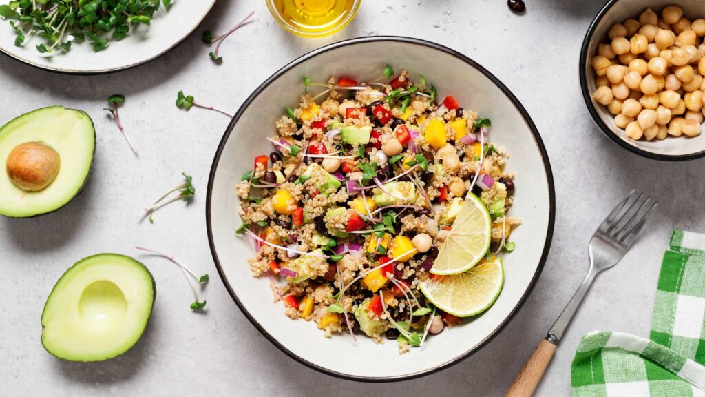 salade de quinoa