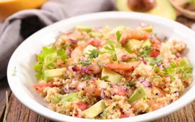 Salade de quinoa colorée : santé et simplicité