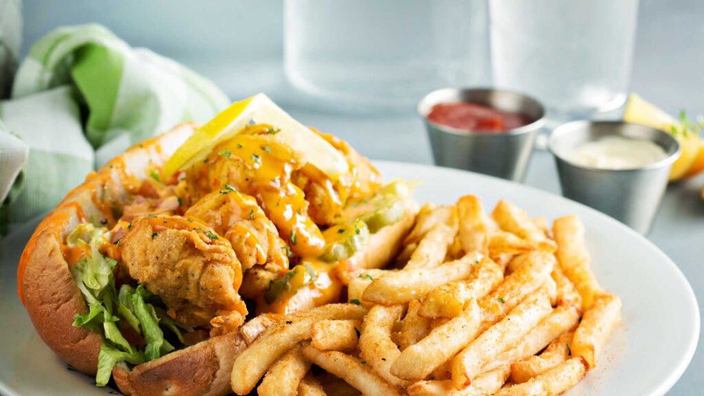 sandwich crevette