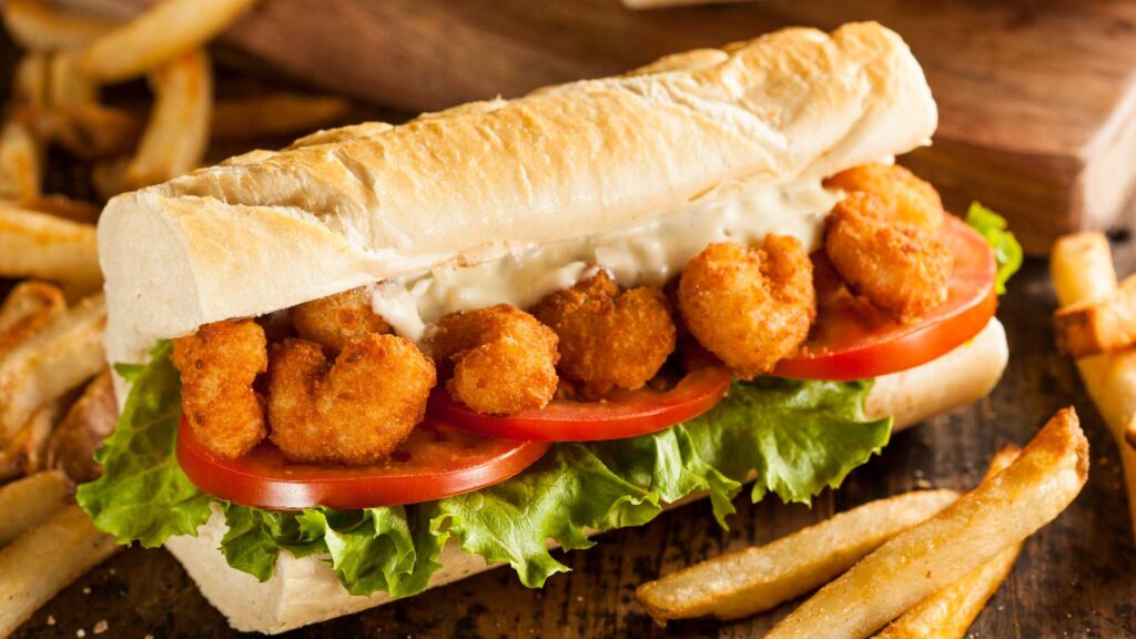 sandwich crevette