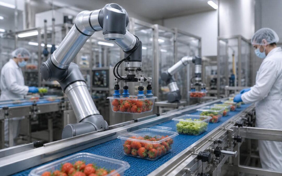 Agroalimentaire : comment les robots DOOSAN optimisent l’hygiène et la qualité ?